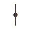 LED závěsné stropní svítidlo 19W 2230lm 4000K Neutral Black Emma Sanico Goldlux