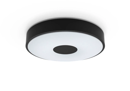 Stropní svítidlo LED Plafond 24W 2700lm 2700K SceneSwitch Black Coiner Philips