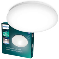 LED plafon pro povrchovou montáž MOIRE 17W 4000K 32cm kulatý bílý PHILIPS