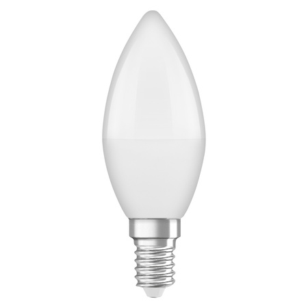 LED žárovka B37 Candle E14 3,3W = 25W 250lm 4000K Neutral 220° PCR LAMPS Osram