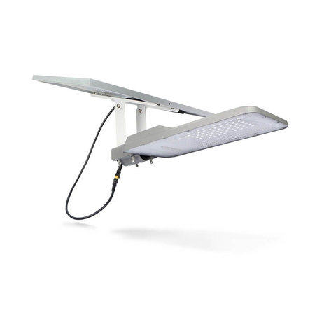 Solární Reflektor Lampa 50x LED 100W 2500lm 5000K IP65 VIDEX Twilight Sensor s dálkovým ovládáním