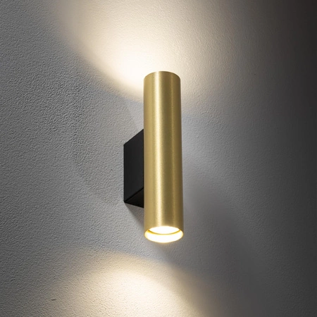 Nástěnné svítidlo povrchové 2x GU10 zlaté moderní FOURTY WALL M 10754 Nowodvorski