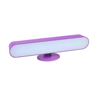 Dobíjecí LED dálkové ovládání RGB 3W USB nabíjení stmívatelné fialové Parker Rabalux stolní lampa noční světlo