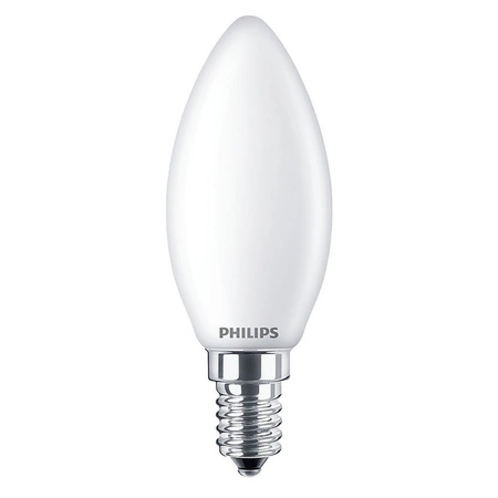 LED žárovka E14 B35 4.3W = 40W 470lm 2700K Teplá bílá PHILIPS