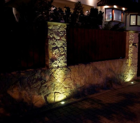 Pabla 4725 B Čtvercové svítidlo do země GU10 IP67 Su-Ma