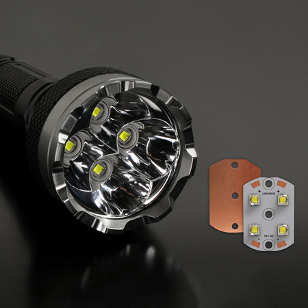 Dobíjecí ruční svítilna LED 20W 5500lm 6 režimů USB-C Vodotěsné IP68 Videx