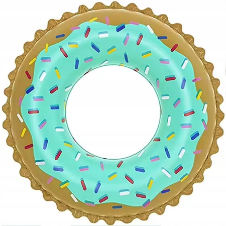 Nafukovací dětské kolo na plavání DONUT Barevné