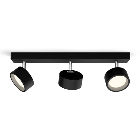 LED reflektorová stropní lampa 16,5W 1650lm 2700K černá Brother Philips