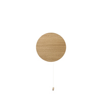 MINIMAL 9377 Nowodvorski Nástěnná lampa Hnědá G9 Nástěnná lampa Kulaté dřevo Minimalist