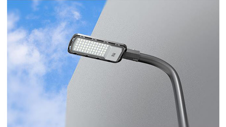 Pouliční lampa LED silniční svítidlo 30W IP65 5000K 3000lm ŠEDÁ
