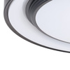 Stropní svítidlo LED Plafond 72W 8000lm CCT 120° White Black IP44 Pilot Dimmable Sigmund Sanico Goldlux