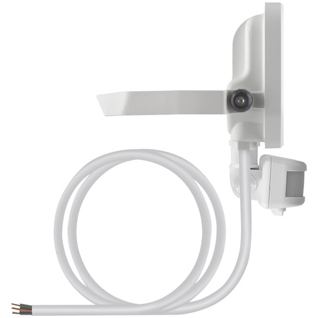 LED reflektor 10W 1100lm 3000K IP65 bílý se senzorem pohybu a soumraku LEDVANCE Floodlight