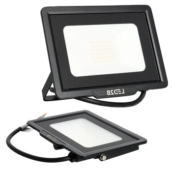 LED reflektor venkovní zahradní 30W 2550lm 6500K Cold 120° IP65 Black MH Kobi