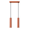 Stropní závěsné svítidlo Overhanging Tuba Spot 2x GU10 Ochre Red Lagos Ocean Green SL.1490 Sollux