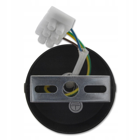 Nástěnná zásuvka Povrchová lampa Pohyblivá GU10 Černá matná Abi Masterled