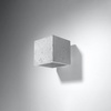 Nástěnné svítidlo QUAD G9 Cube Up-Down Industrial Grey SOLLUX