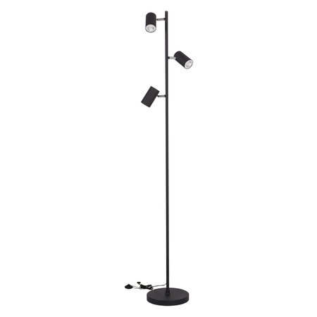 Stojanová lampa EVALO 3x GU10 černá KANLUX