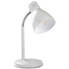 Stolní stolní lampa Školní kancelářská noční lampa Nastavitelná E14 Bílá Zara Kanlux