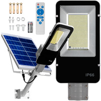 LED solární pouliční lampa 1000W 6500K lucerna s držákem a dálkovým ovládáním