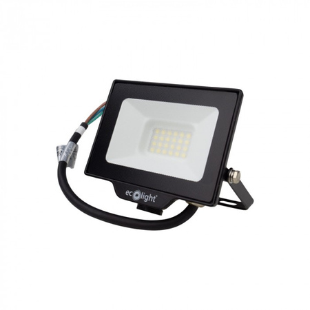 LED reflektor 20W 1800lm 6500K studený IP65 NL-1 Ecolight