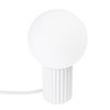 Stolní stolní lampa G9 Round White Modern Matte Halo Sollux