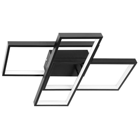 Stropní svítidlo LED 72W CCT GALAXIS ORION Black + dálkové ovládání Controller