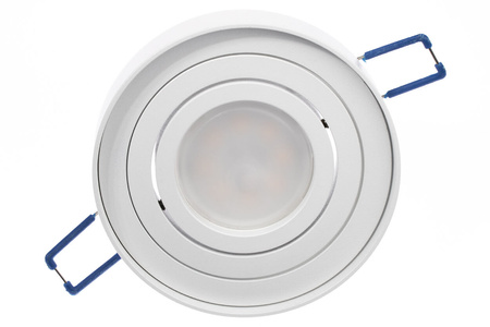 Halogenová Podhledové svítidlo GU10, TUBA SPOT Nastavitelná Kulatá Bílá 20mm MIDI LUMILED