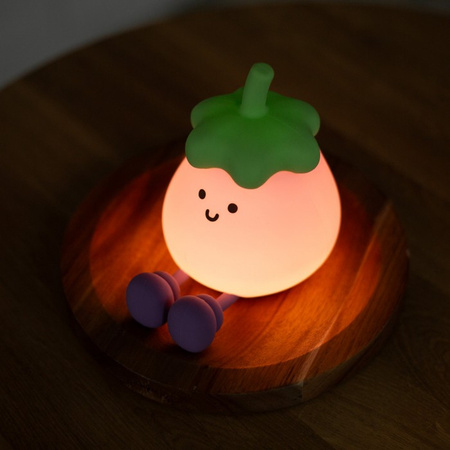 Dětské noční LED světlo 2,5W 6500K se studená bílám dobíjením 1200mAh fialové MARY'S BAKALOGAN