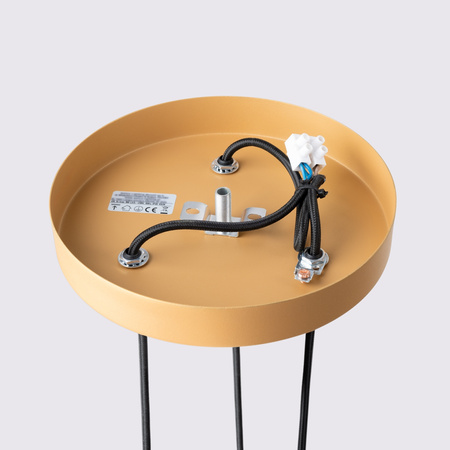 Stropní závěsné svítidlo Tuba Spot 3x GU10 Gold Carbon Deep Space SL.1557 Sollux