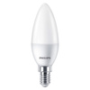 6x LED žárovka E14 Candle B35 4,9W = 40W 470lm 2700K Warm Essential Philips