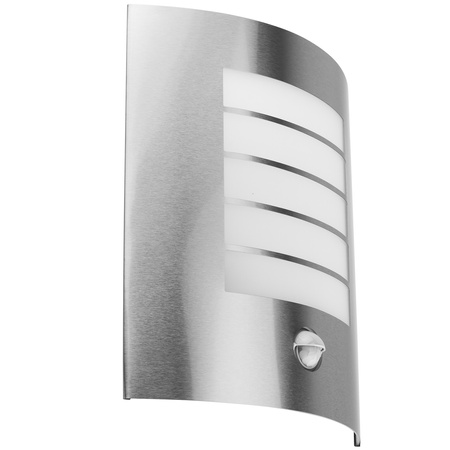 Zahradní nástěnná lampa se senzorem E27, NIGELLA LUMILED