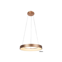 Stropní závěsné svítidlo LED 80W 6335lm 4000K zlaté moderní Carmella Rabalux