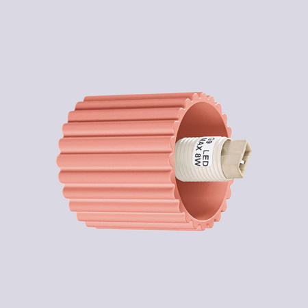 Koupelnové nástěnné svítidlo G9 Round Orange Modern Matte IP44 Halo Sollux