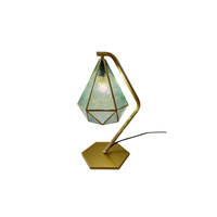 Dekorativní stolní noční lampa E14 zlatá Vintage Norah Rabalux
