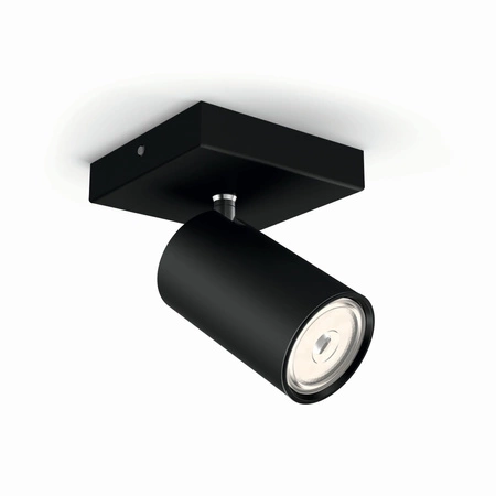 KOSIPO stropní svítidlo Reflektor GU10 svítidlo Černé pohyblivé PHILIPS