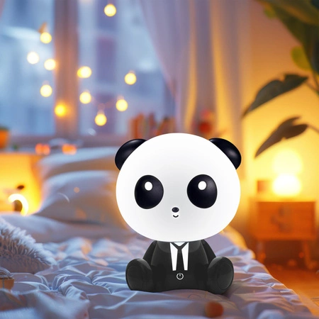 Dekorativní LED lampa 2,5 W 59 lm bílá černá stmívatelná Panda Sanico Goldlux