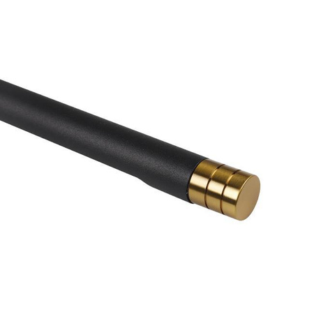 Nástěnné svítidlo LED Nástěnné svítidlo nad zrcadlo 9W 990lm 4000K 160° Černá zlatá 46cm Gemino Masterled