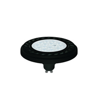 LENS 9343 GU10 ES111 LED žárovka 9W 810lm 3000K Teplá bílá Black 30° Nowodvorski