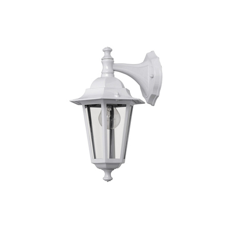 Zahradní lampa LED nástěnná lampa VELENCE E27 IP43 Downlight Lucerna bílá RABALUX