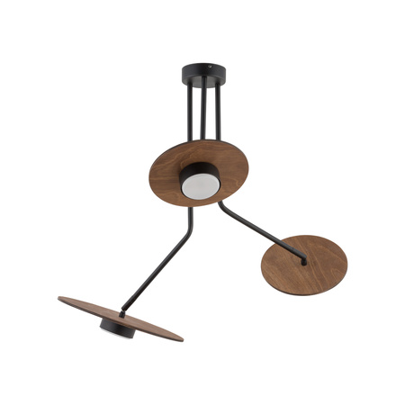 Stropní svítidlo 3x GX53 černé moderní DISK 7644 Nowodvorski