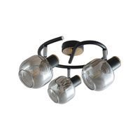 Bodové stropní svítidlo 3x E14 Brown Industrial Salazar 5399 Rabalux