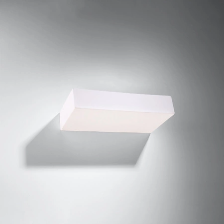 LED nástěnné svítidlo TAUGAN 2xG9 Nástěnné svítidlo Obdélníkové keramické bílé SOLLUX