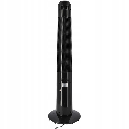 Sloupový ventilátor Trubkový vzduchový cirkulátor Stojací ventilátor Černý 92cm 45W + dálkové ovládání