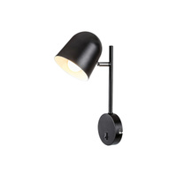 Nástěnné svítidlo E14 Black Industrial Egon 5242 Rabalux