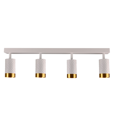 LED stropní/stěnové svítidlo 4 x GU10 ARRAS White GOLDLUX (Polux)