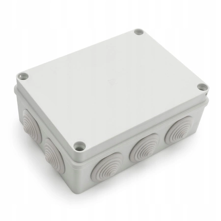 Hermetická instalační krabice pro povrchovou montáž S-BOX 406 190x140x70 IP65 10 tlumivek PAWBOL