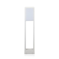Zahradní tyčová lampa 10W 3000K IP65 bílá čipová Samsung VT-33 V-TAC