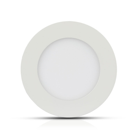 Zapuštěný LED panel pod omítku 24W 3000K PREMIUM Round SAMSUNG CHIP VT-624RD V-TAC