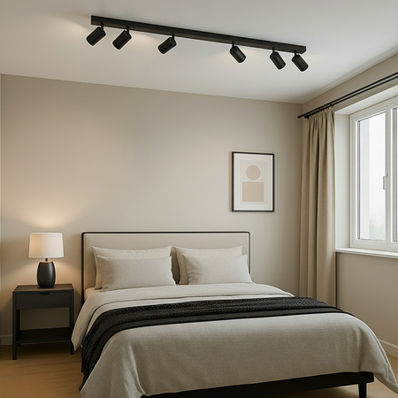 6x GU10 Stropní LED svítidlo, SPOT Reflektor Halogenová Úprava TABULA LUMILED