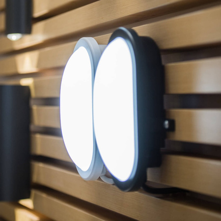 LED nástěnné svítidlo 11W 4000K IP54 Hermetické venkovní bílé BULKHEAD LEDVANCE